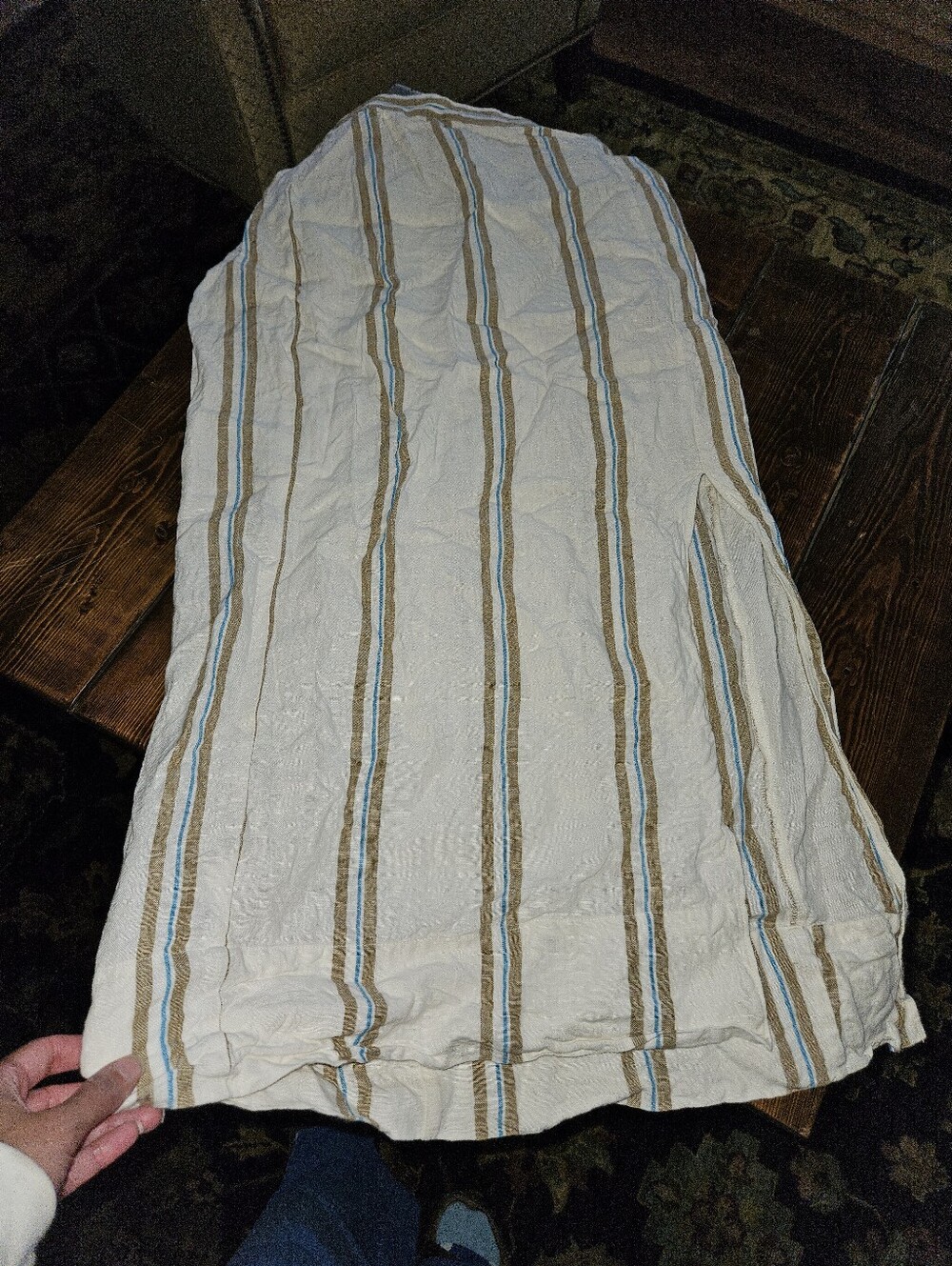 Madewell Midi Linen Skirt